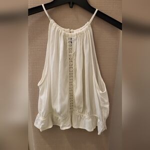 H&M Cream Sleeveless Top